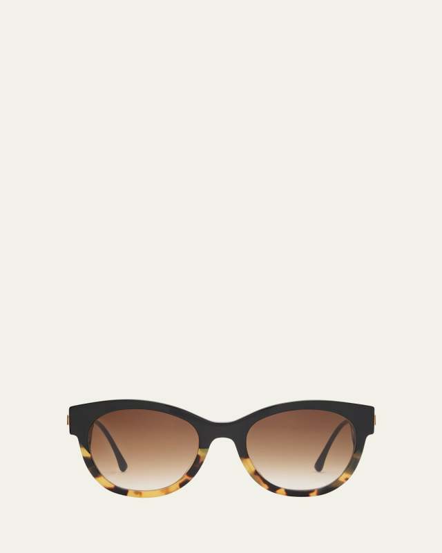 Peachy 101 Acetate & Metal Cat-Eye Sunglasses